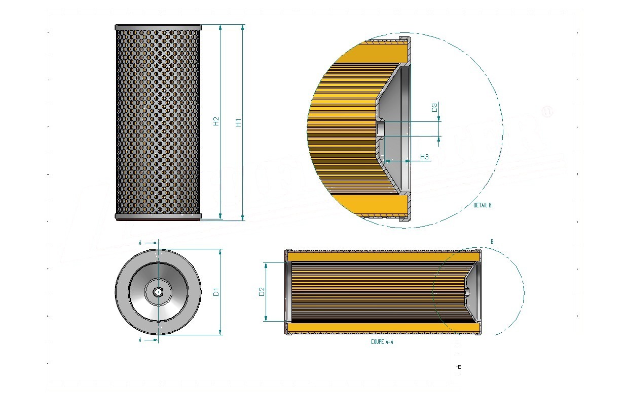 Schema tecnico SH50000