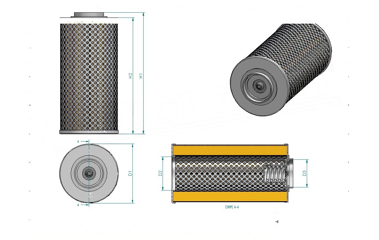 Disegno tecnico SH50714