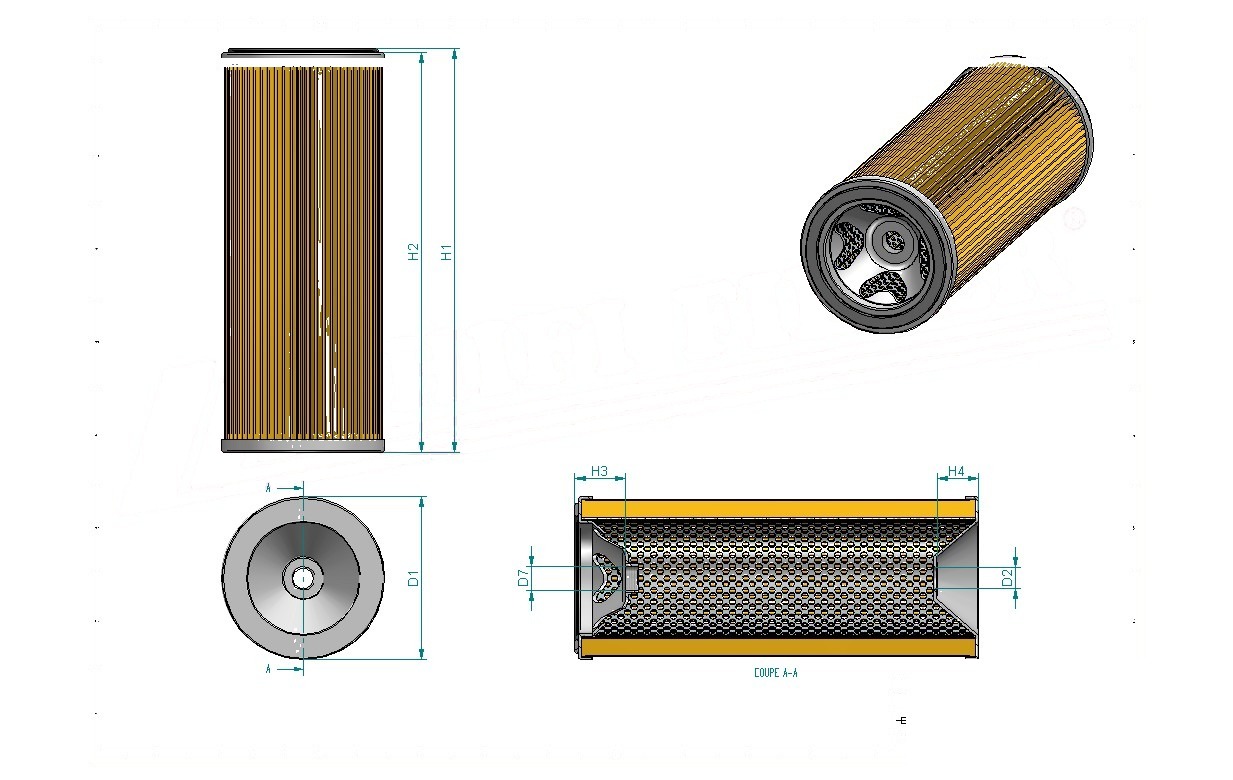 Disegno tecnico SH50717