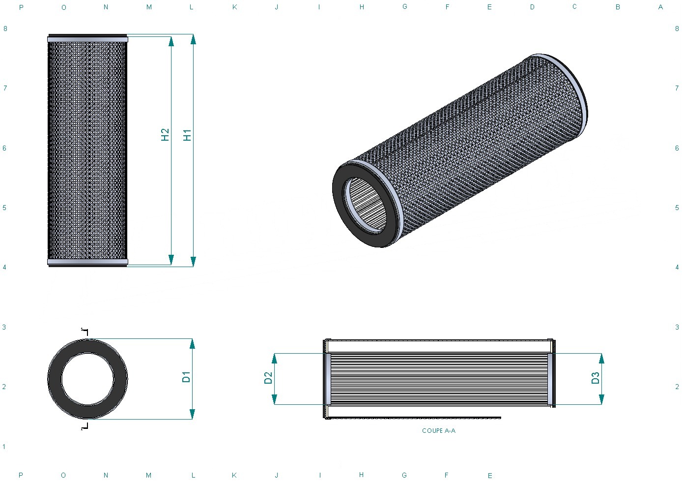 Disegno tecnico SH50721