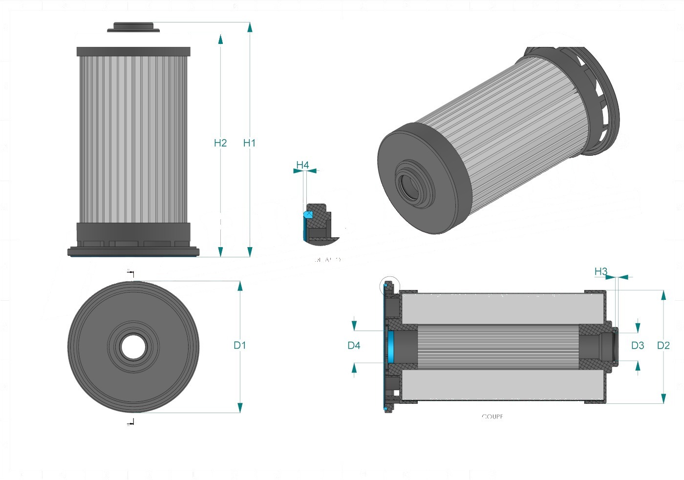 Schema tecnico SH51402
