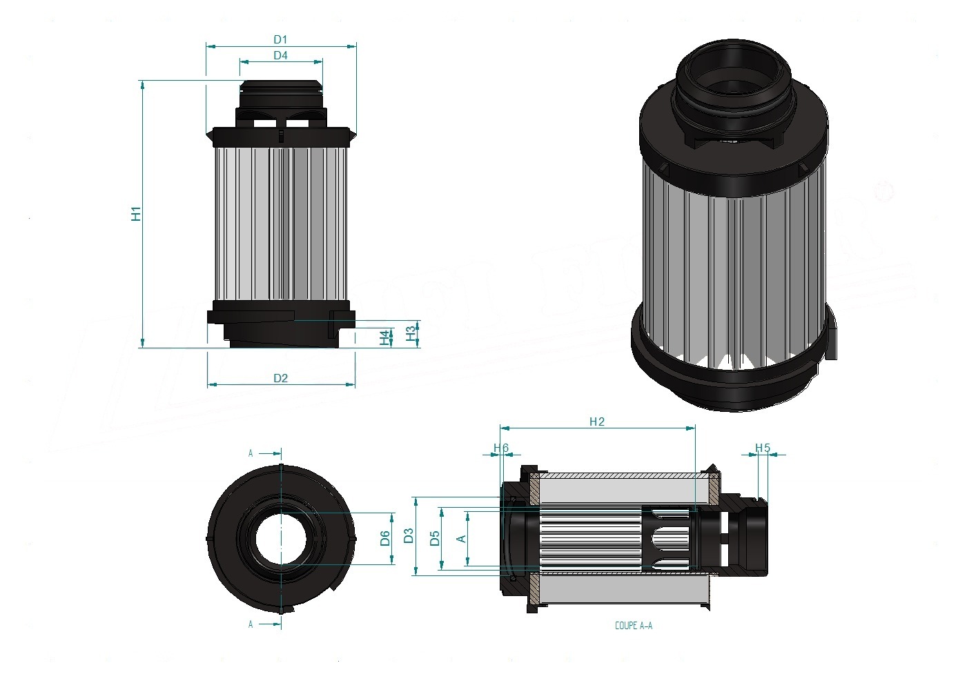 Schema tecnico SH51419