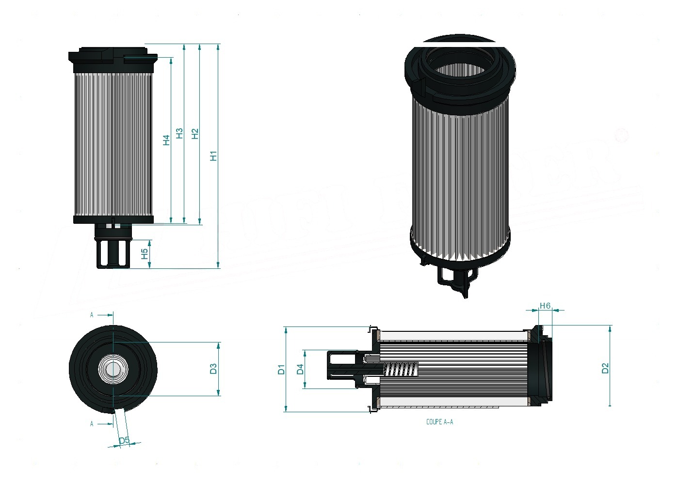 Schema tecnico SH51440