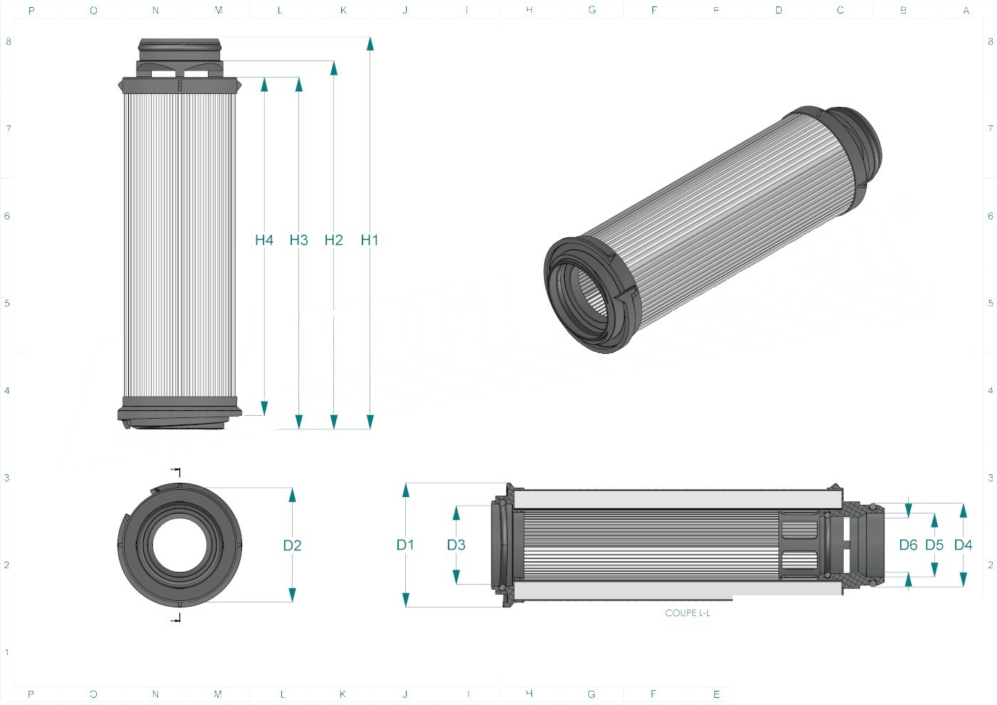 Disegno tecnico SH51539