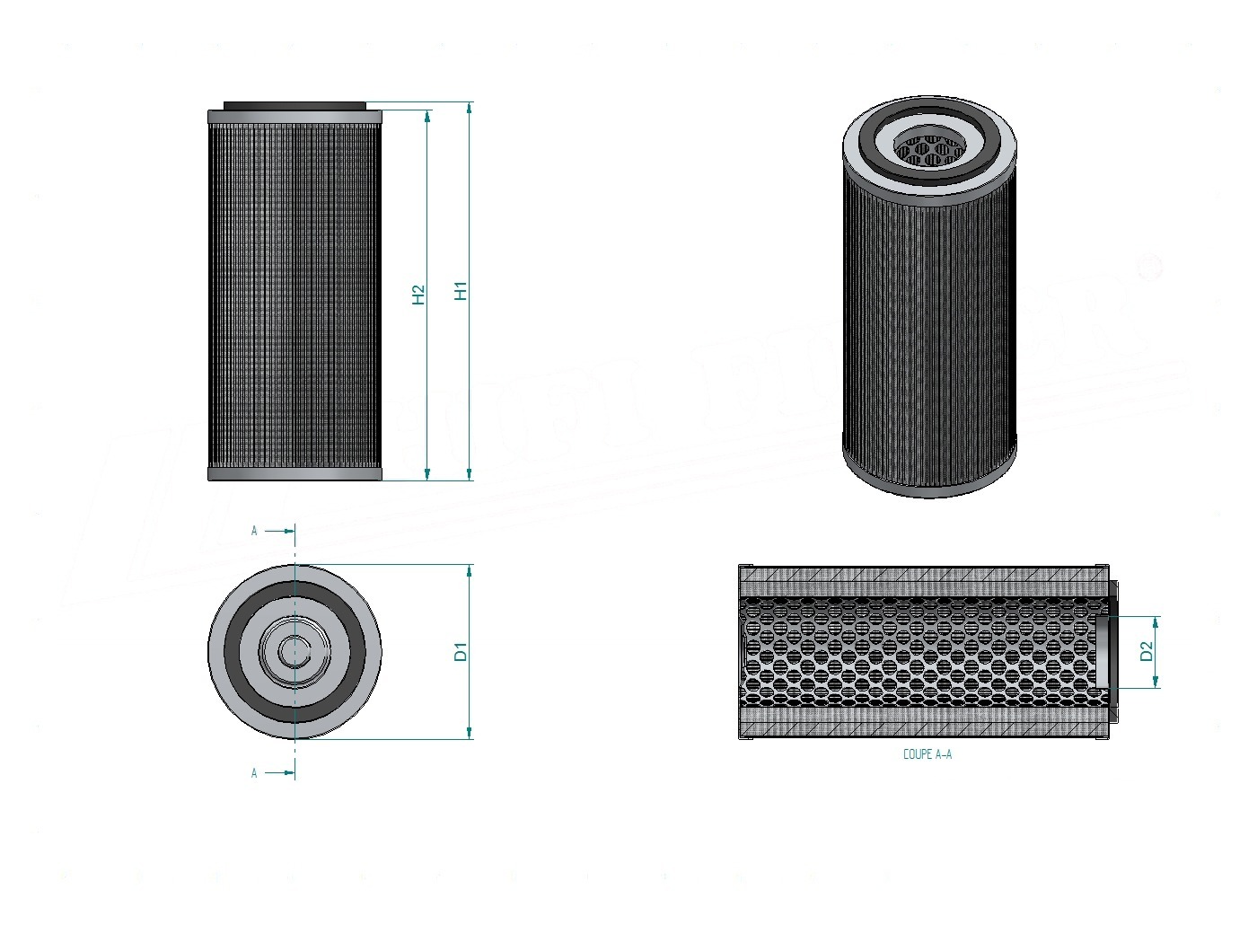 Schema tecnico SH51572