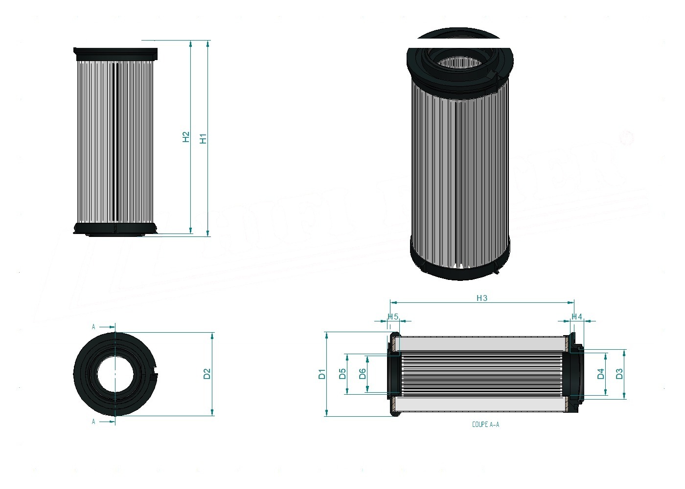Schema tecnico SH51589V