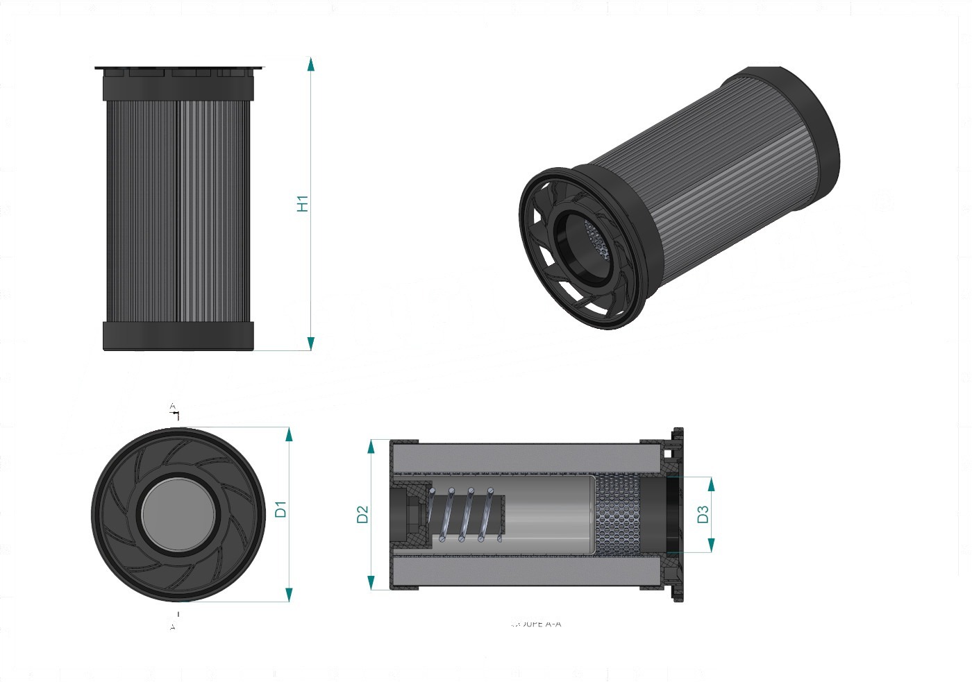 Disegno tecnico SH51599