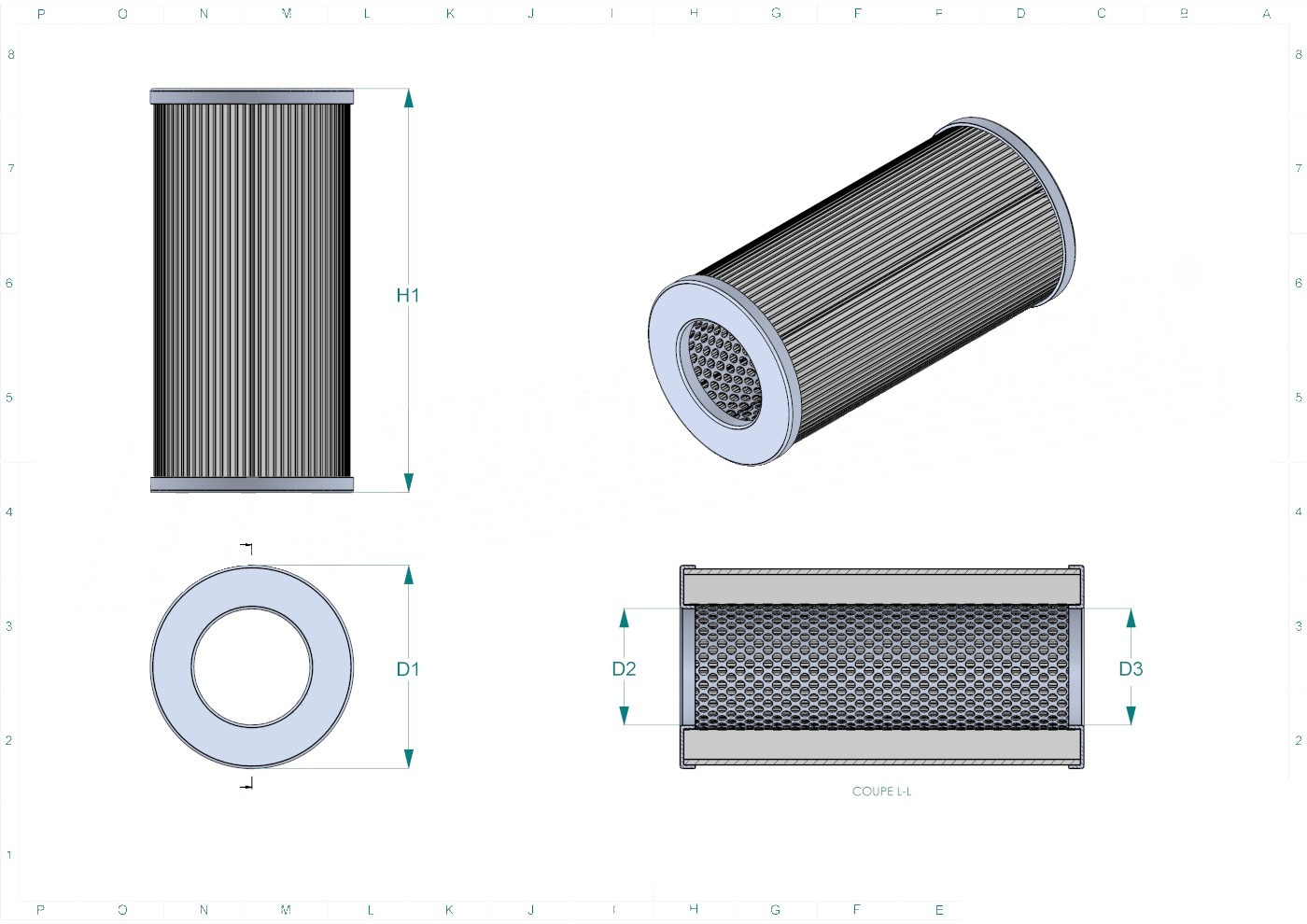 Schema tecnico SH52012