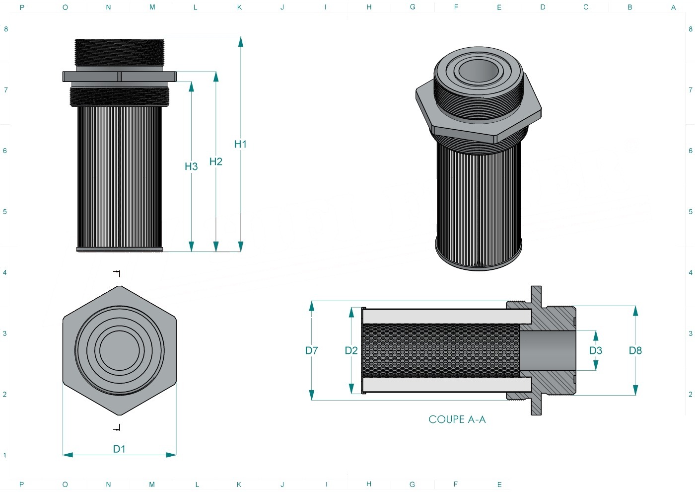 Disegno tecnico SH52066