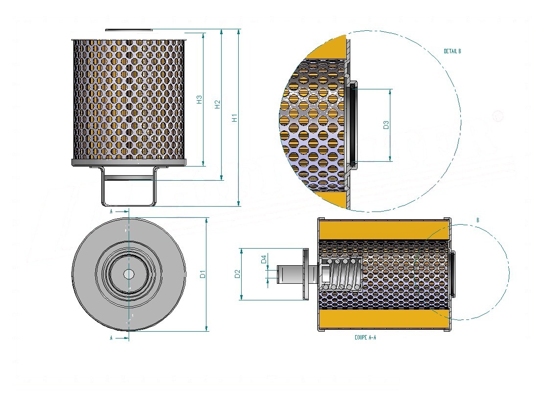 Disegno tecnico SH52076