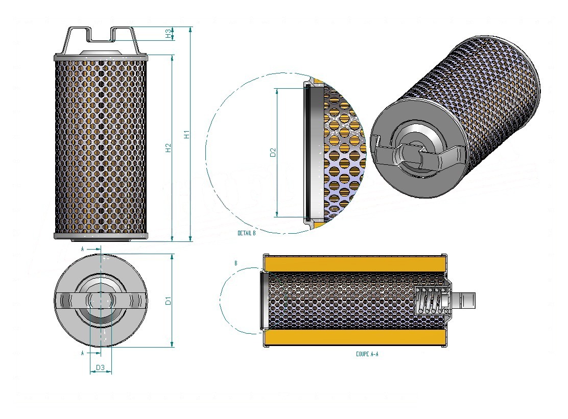 Disegno tecnico SH52097