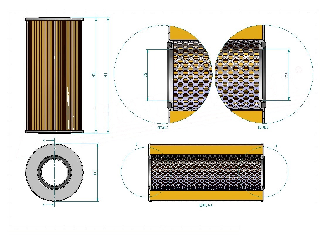 Schema tecnico SH52125