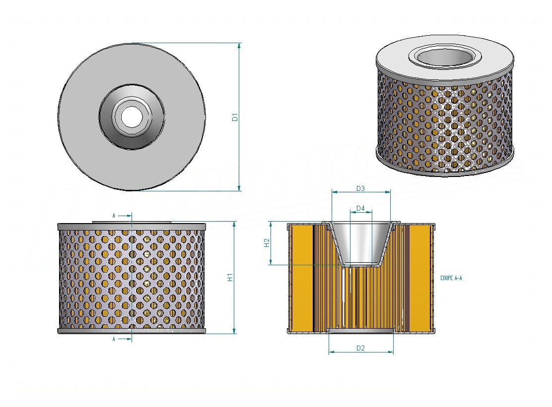 Schema tecnico SH52161