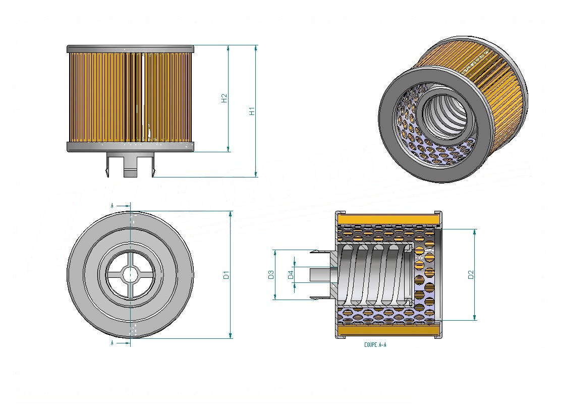 Schema tecnico SH52200