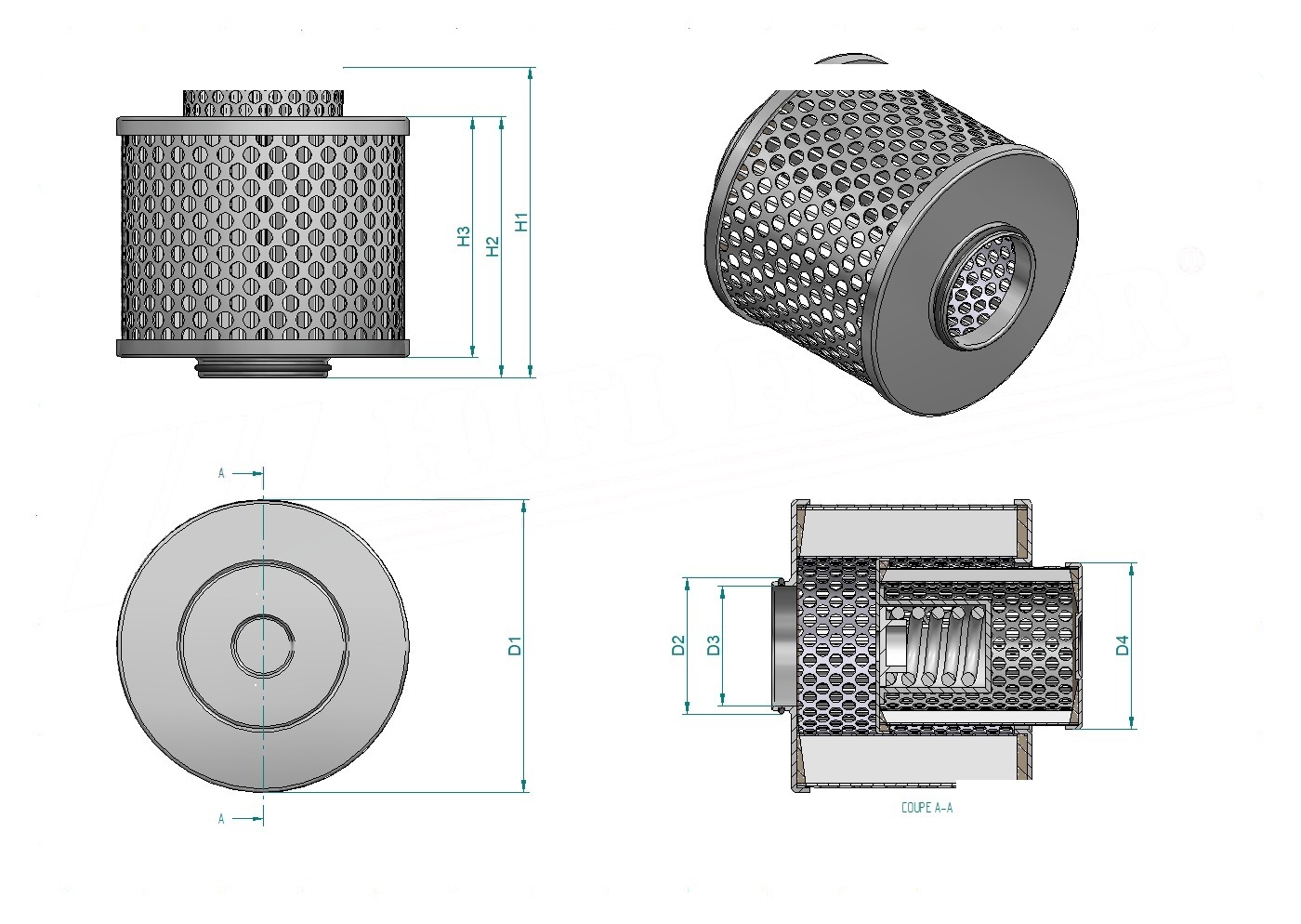 Schema tecnico SH52246