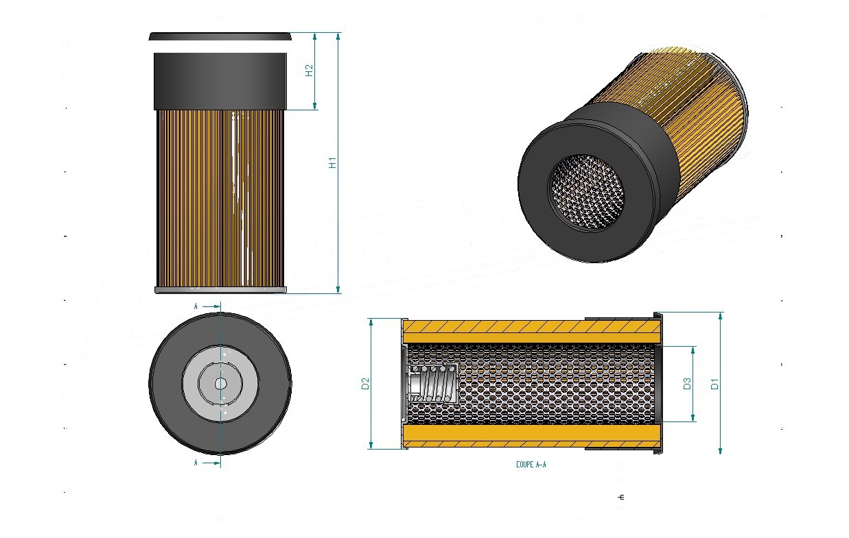 Disegno tecnico SH52265