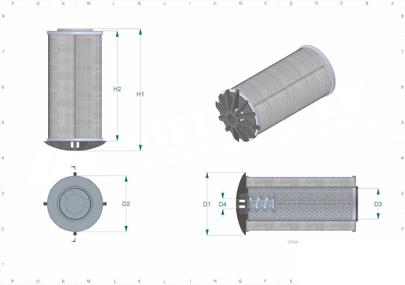 Schema tecnico SH52288