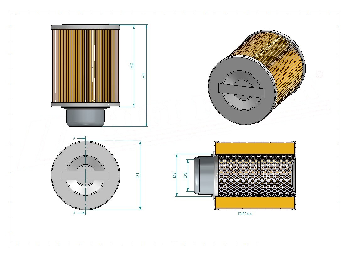 Schema tecnico SH52289