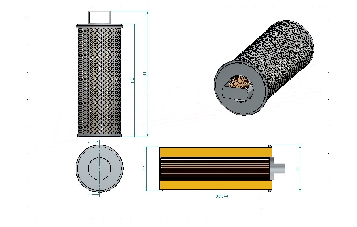 Schema tecnico SH52291