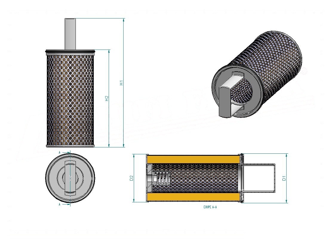Schema tecnico SH52303