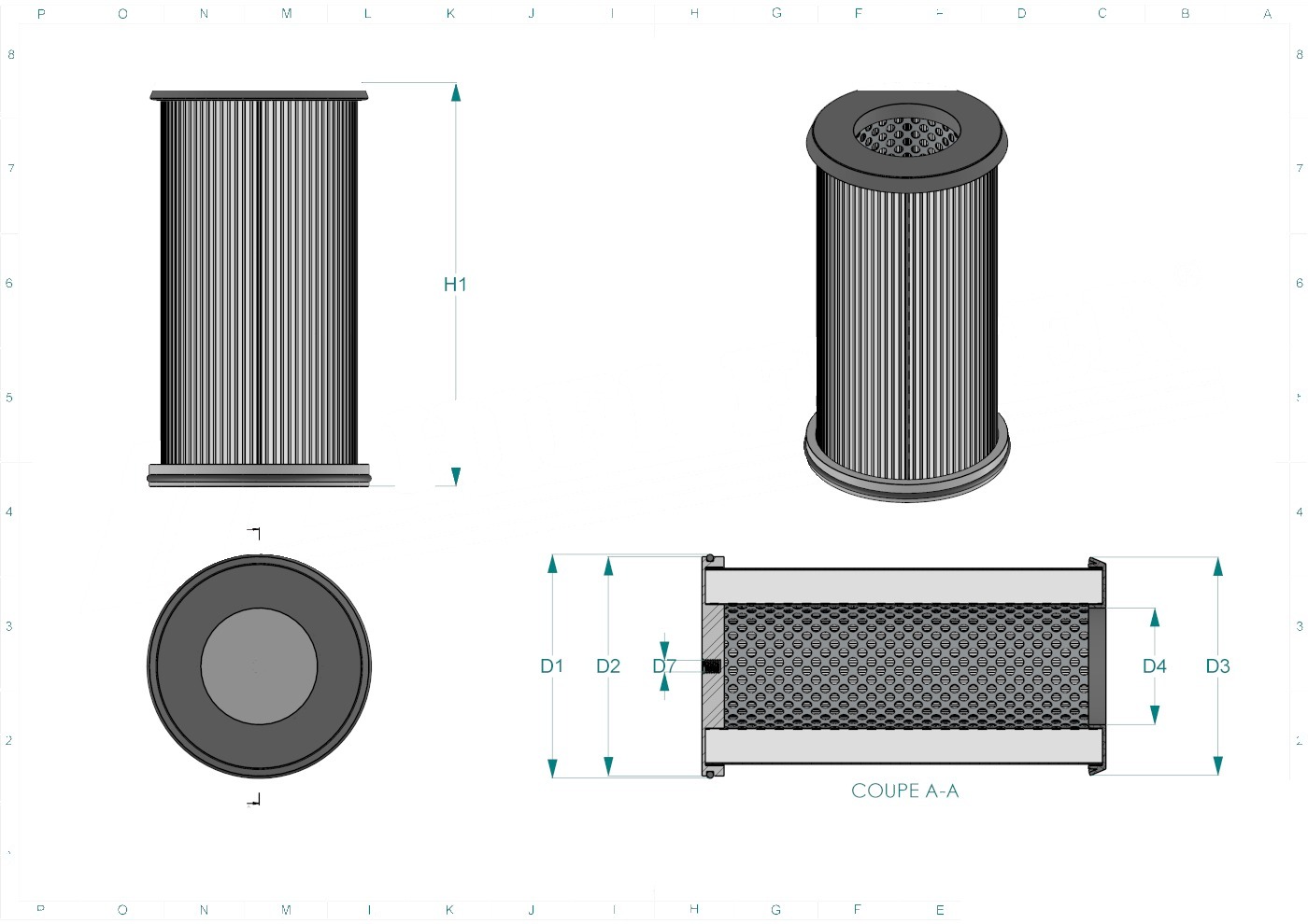 Schema tecnico SH52327