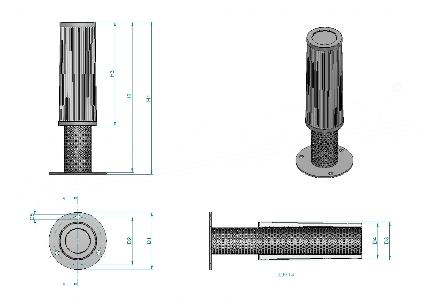 Schema tecnico SH52353