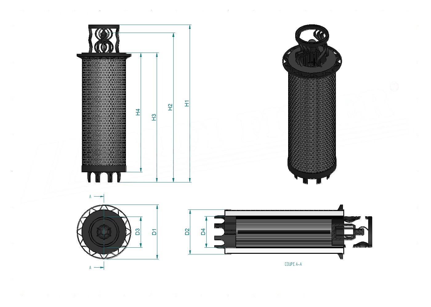 Schema tecnico SH52380
