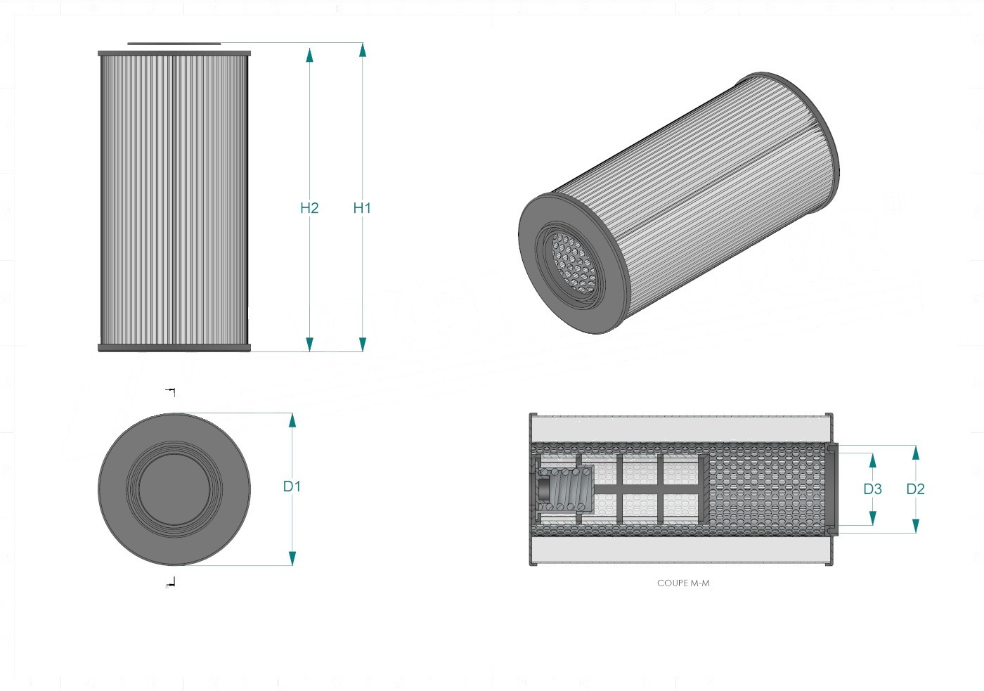 Schema tecnico SH52395