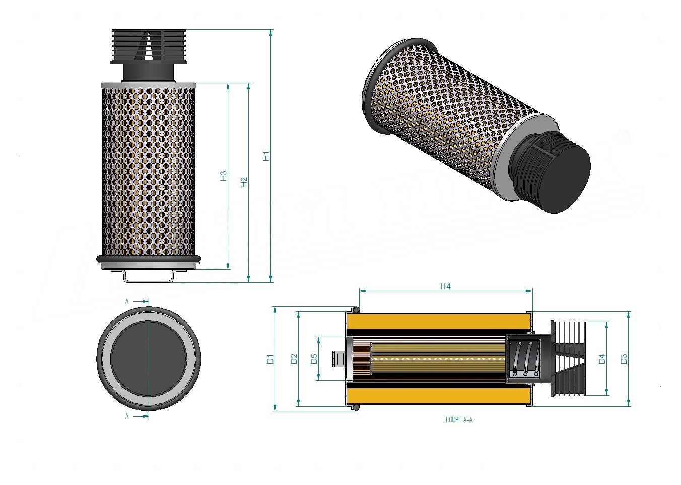 Disegno tecnico SH52403