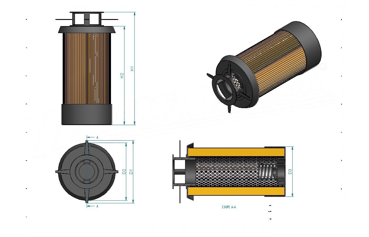 Schema tecnico SH52420