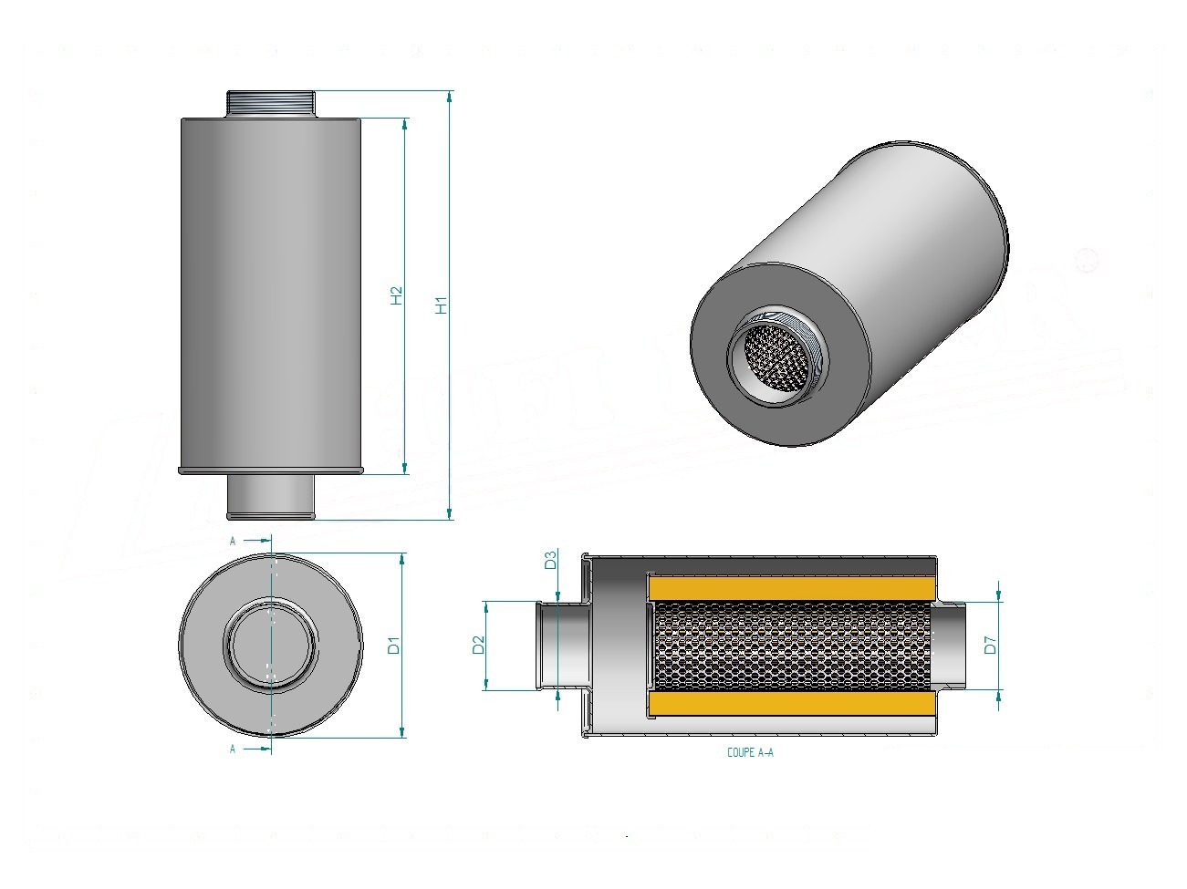 Schema tecnico SH52421