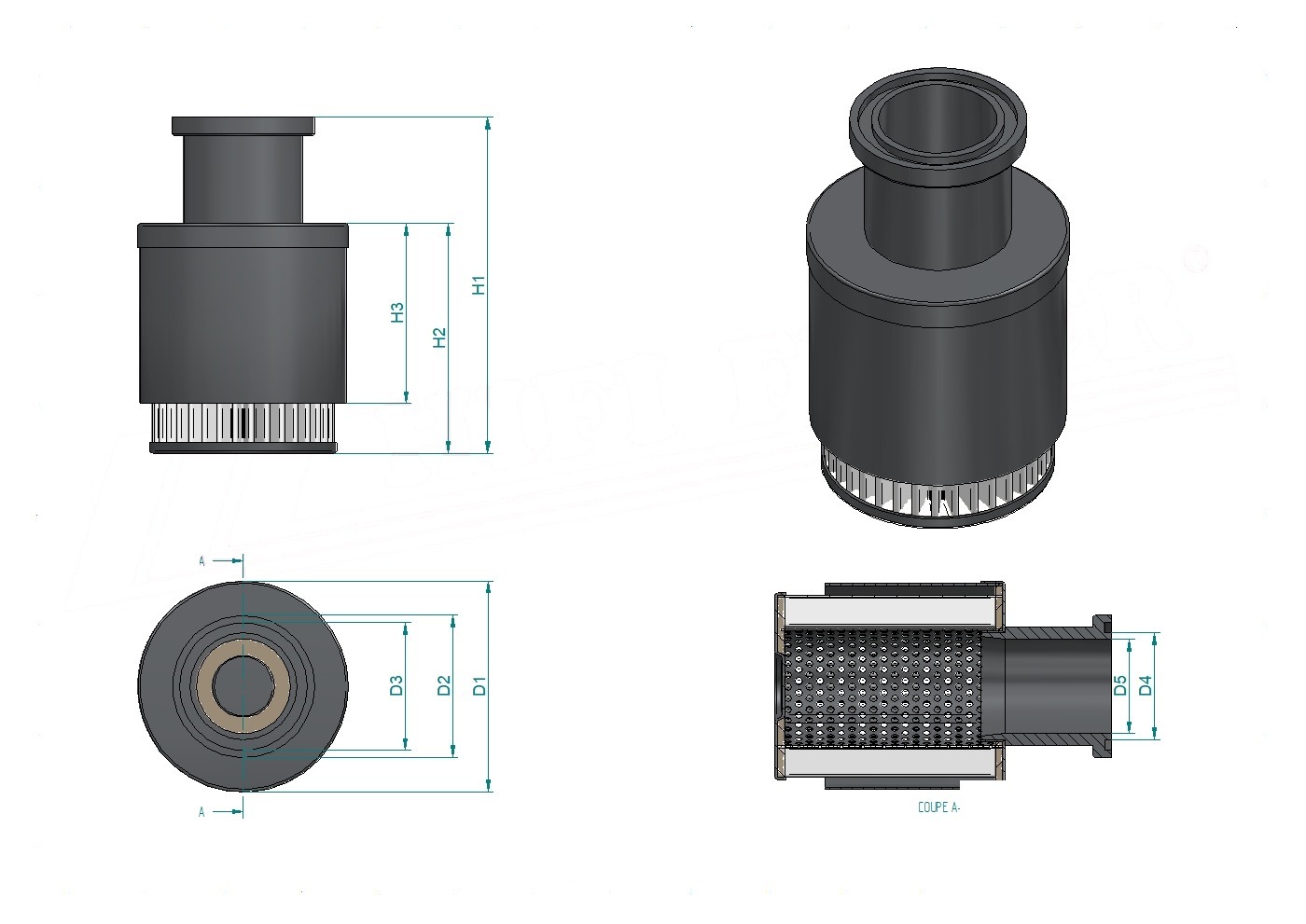Schema tecnico SH52426