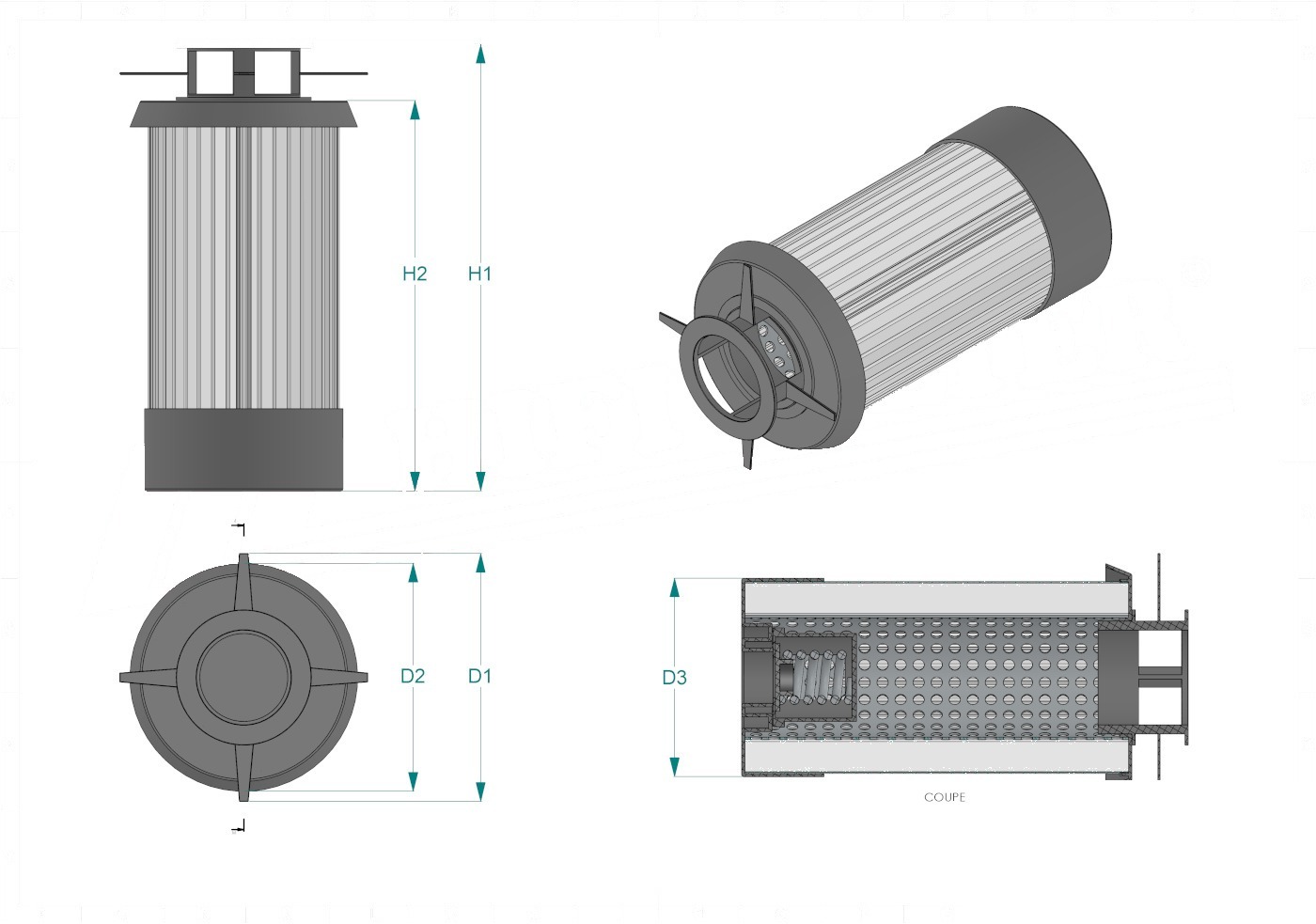 Schema tecnico SH52430