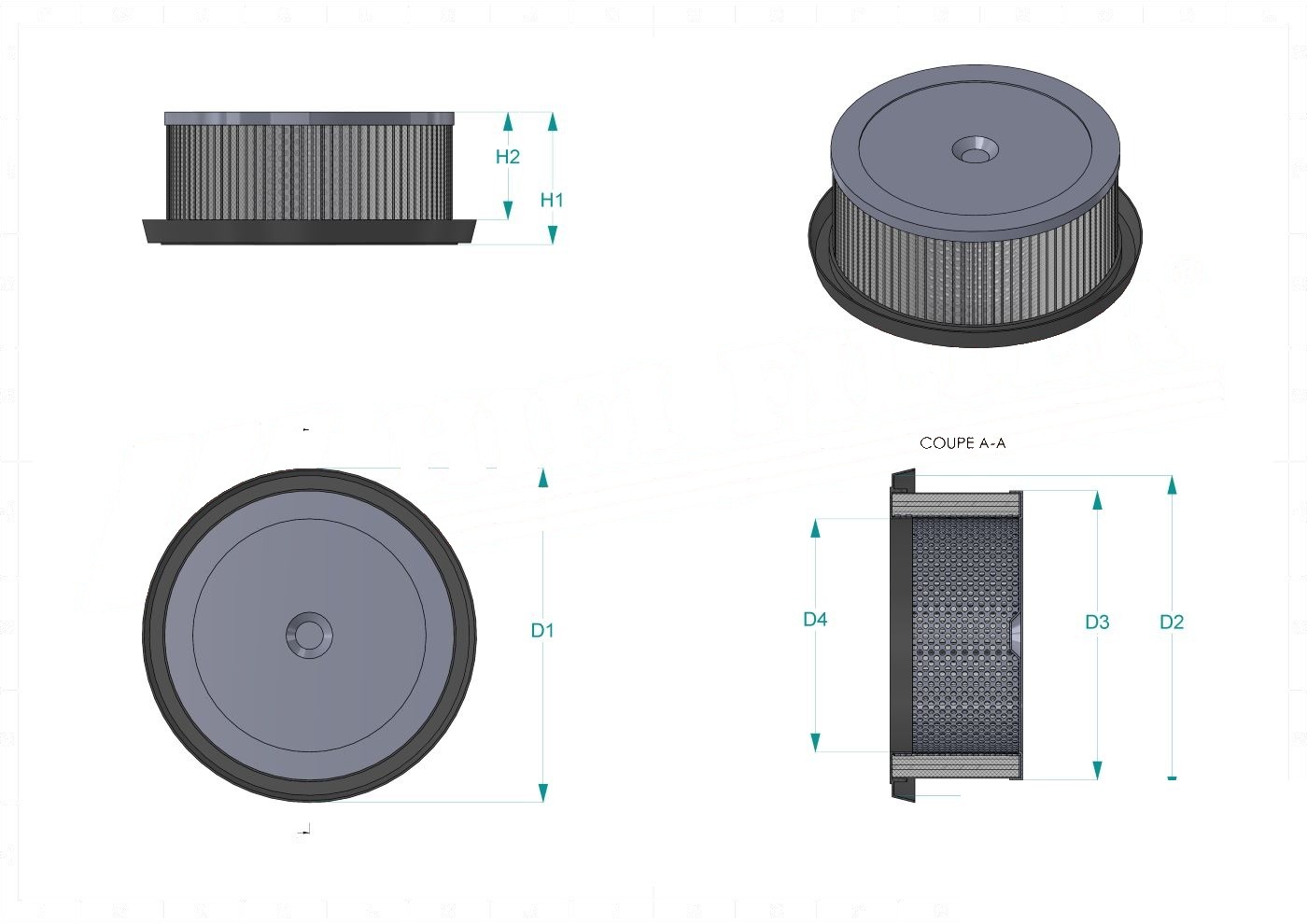 Schema tecnico SH52438