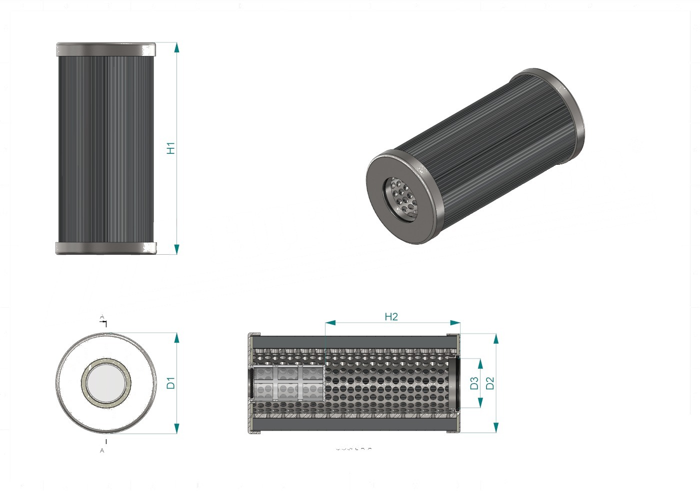 Disegno tecnico SH52440