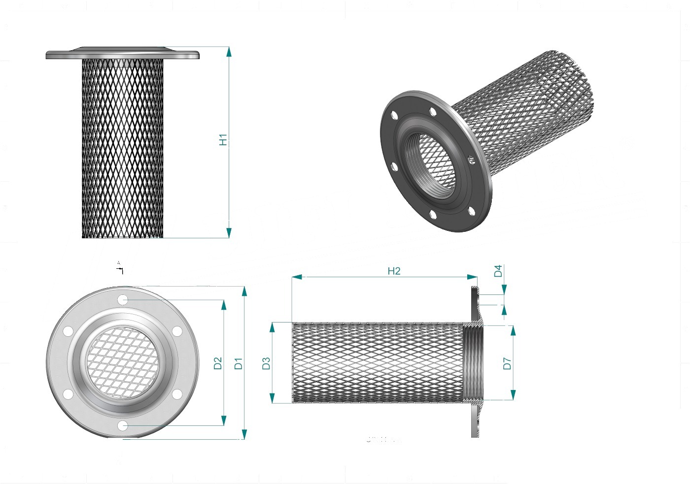 Disegno tecnico SH52444