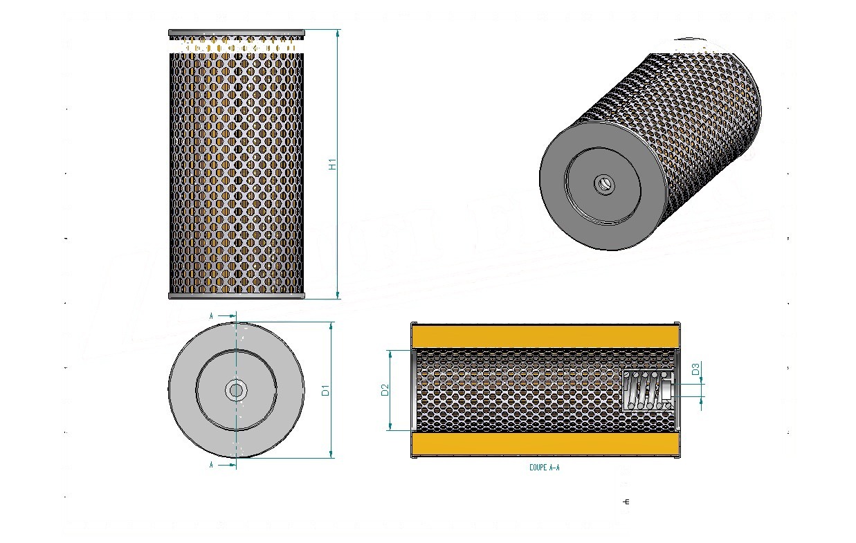 Schema tecnico SH52617