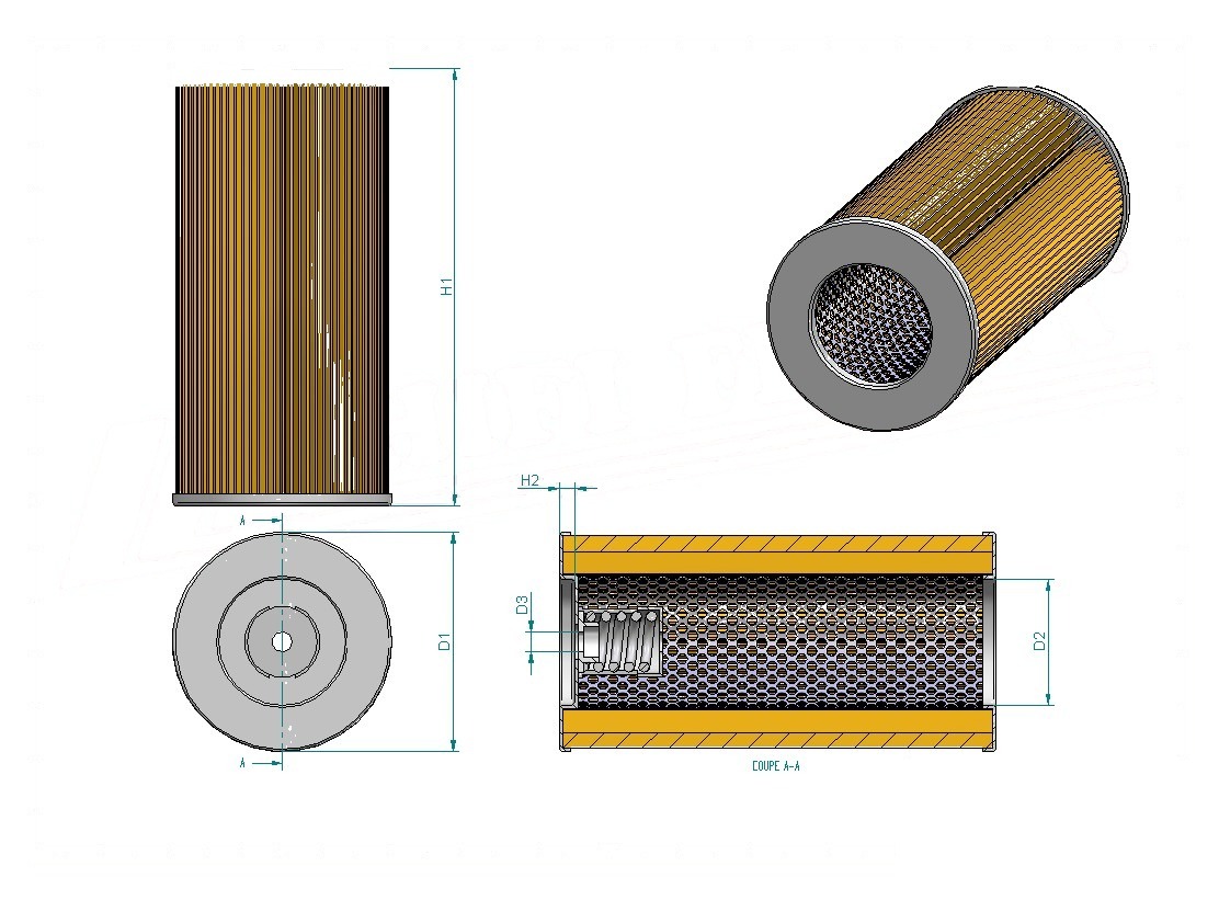 Disegno tecnico SH52650
