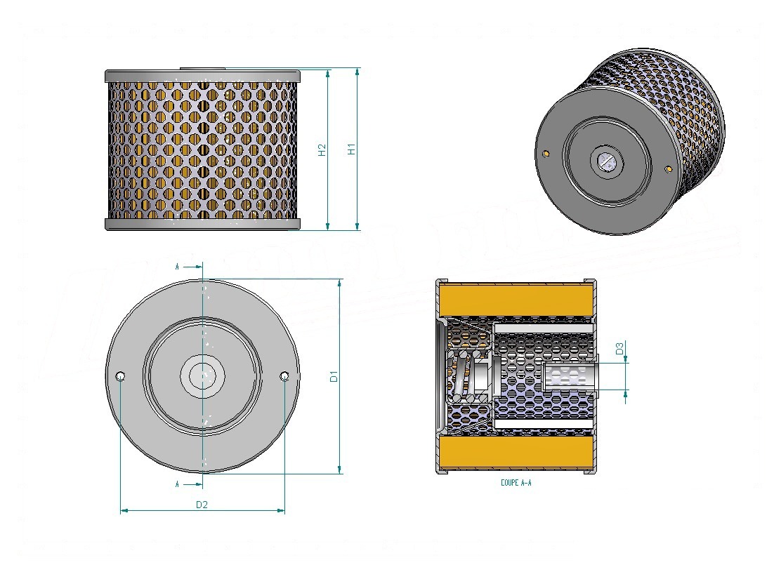 Schema tecnico SH52951