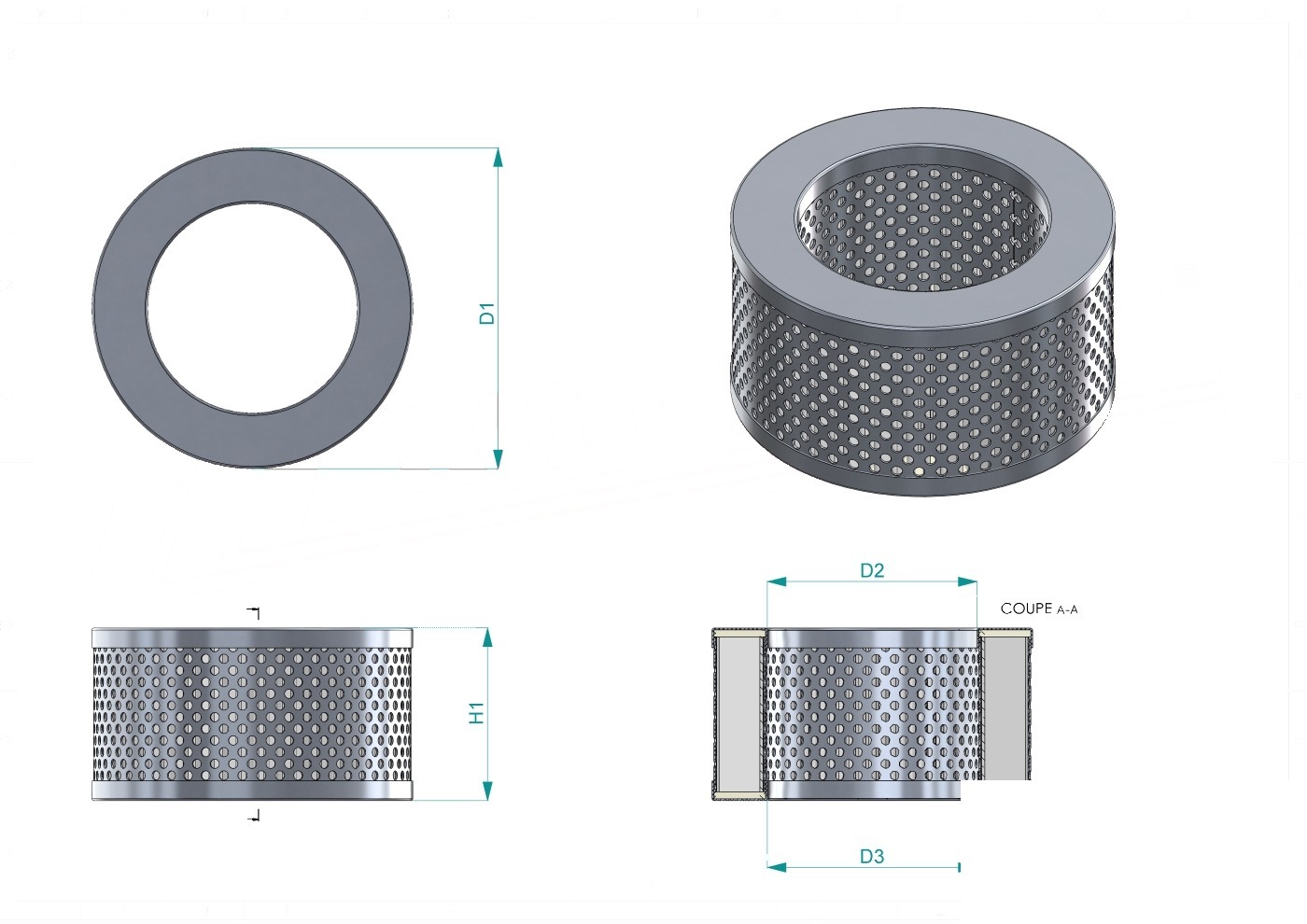 Schema tecnico SH53407