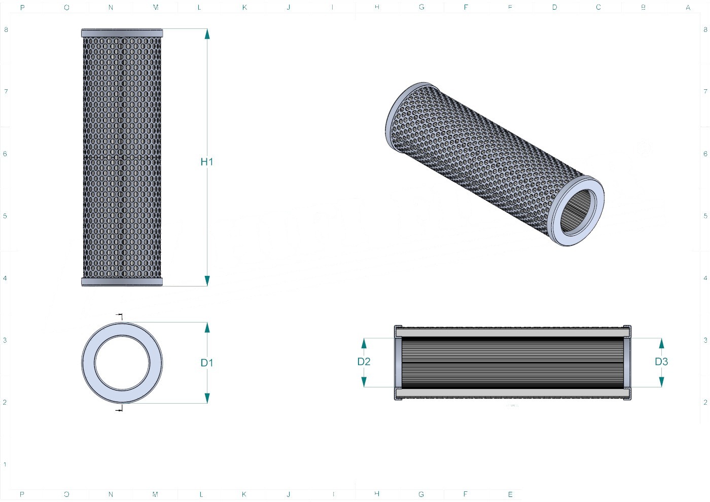 Schema tecnico SH53590