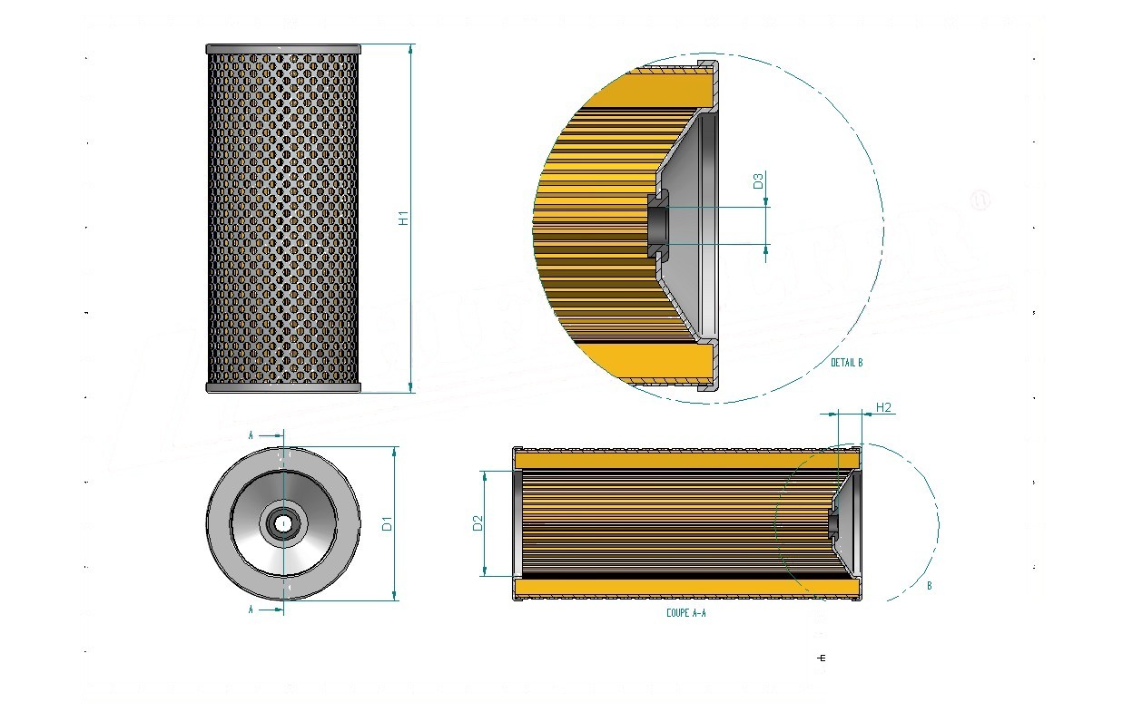Schema tecnico SH54031