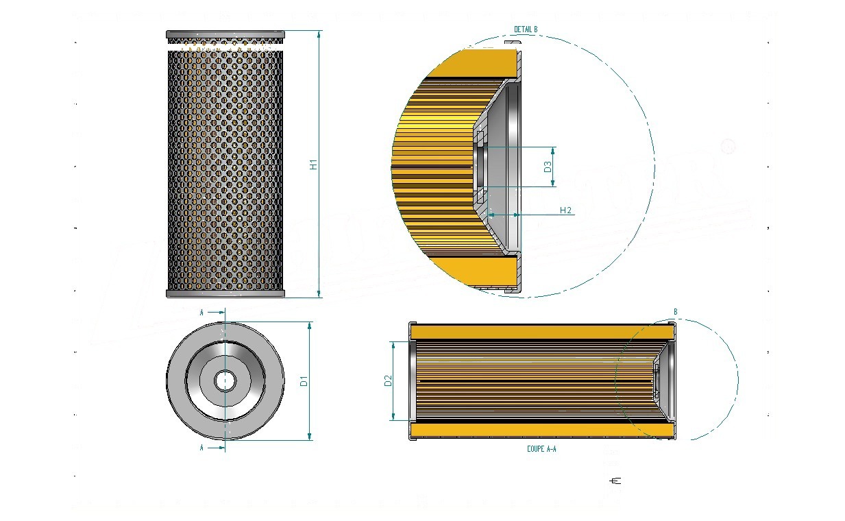 Schema tecnico SH55099