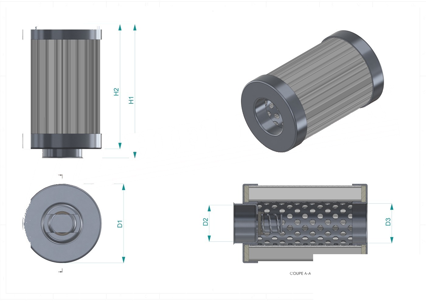 Schema tecnico SH55135