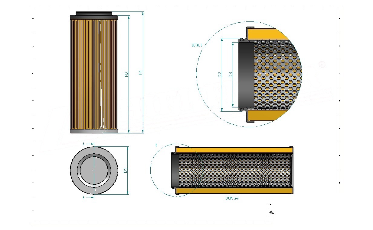 Schema tecnico SH55164