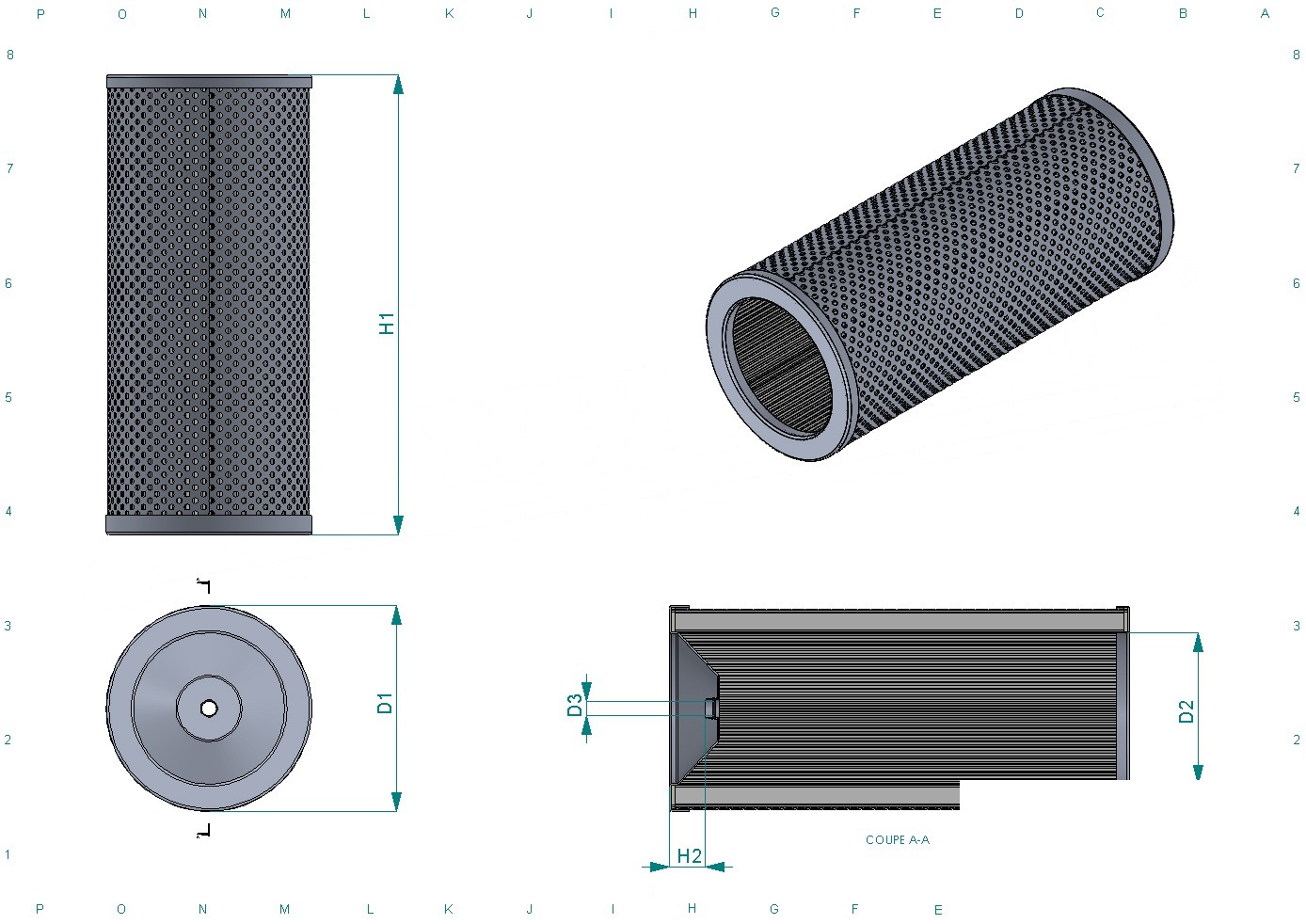 Schema tecnico SH55206