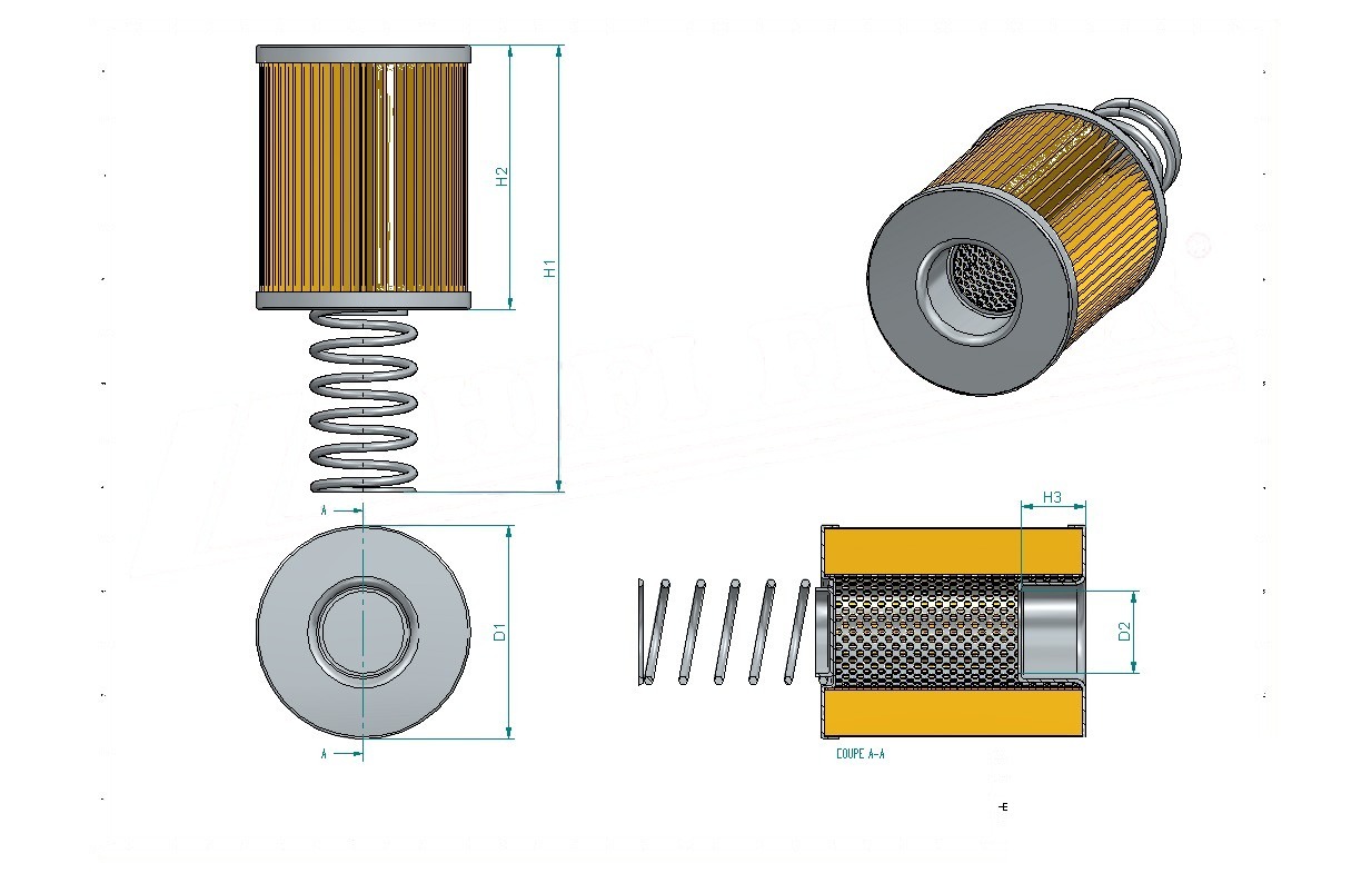 Schema tecnico SH55520