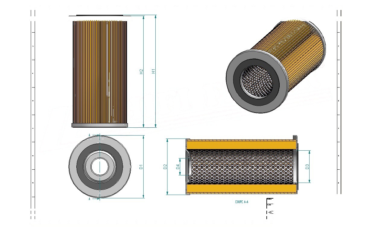 Schema tecnico SH56064