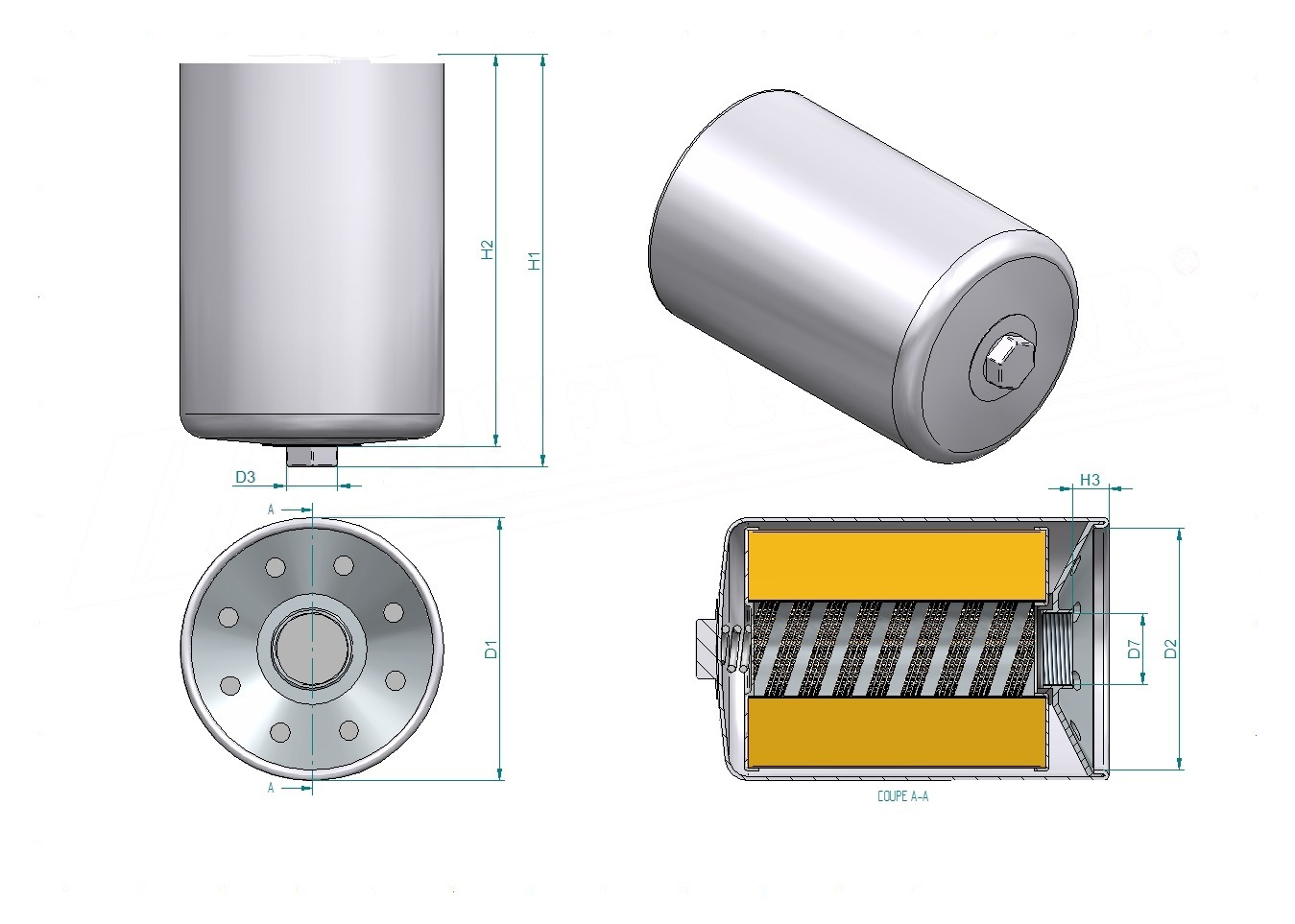 Schema tecnico SH56377