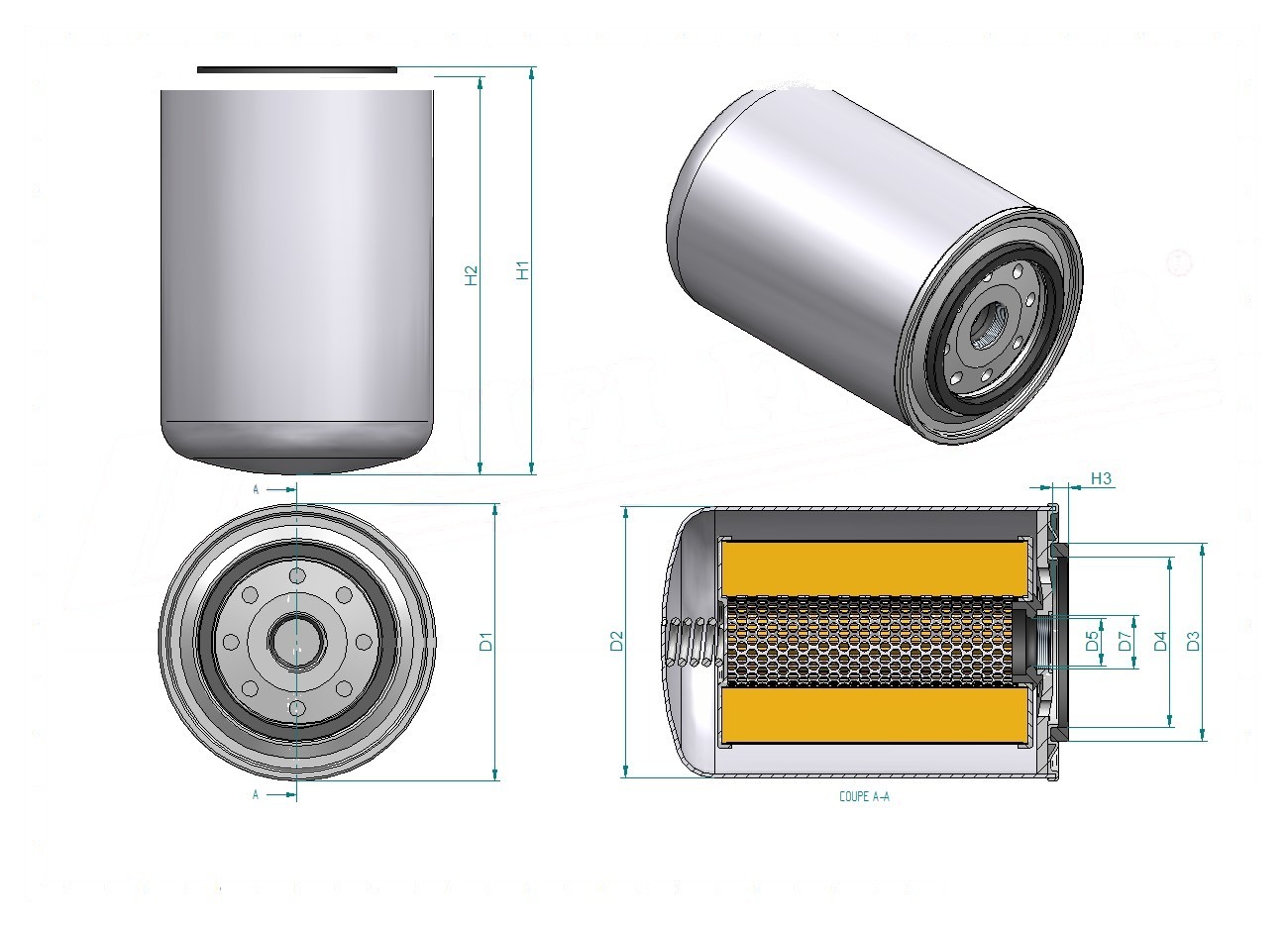 Schema tecnico SH56752